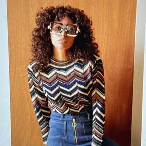 Stoned Immaculate Retro Chevron Sweater